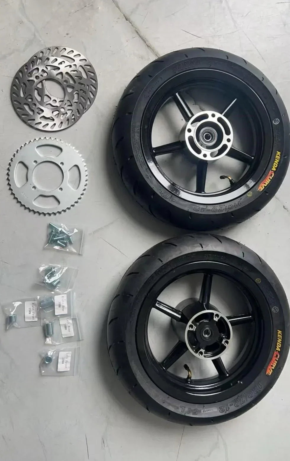 YOZMA/TUTTIO/HEYBIKE 12IN SUPERMOTO SET
